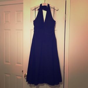 White House Black Market Halter Cocktail Dress